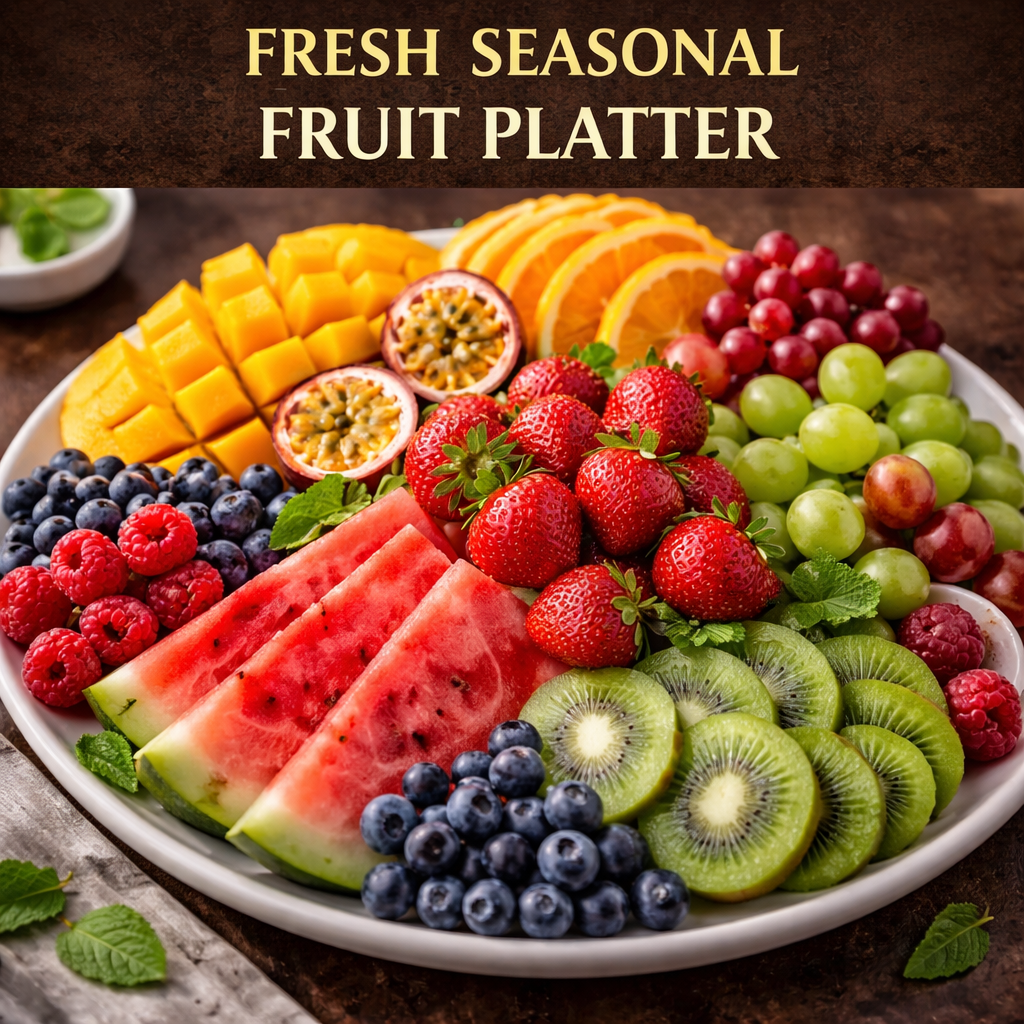 Fresh Seasonal Fruit Platter